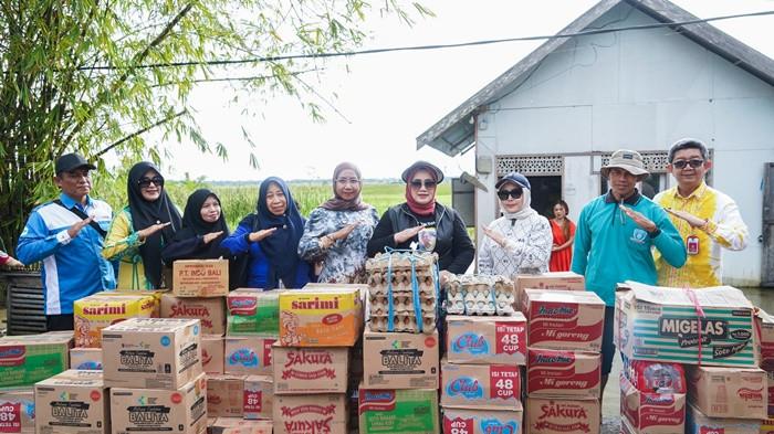 bantuan bagi korban terdampak banjir di Dusun Thaibah Desa Banua Hala