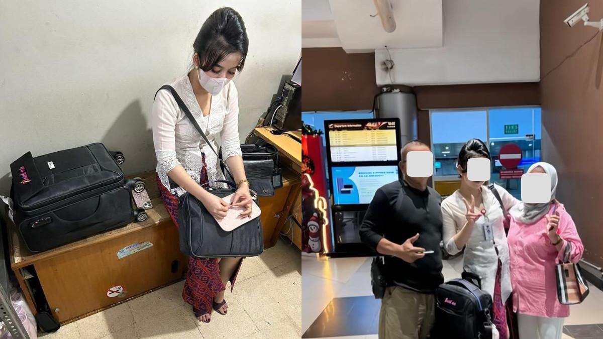 PRAMUGARI VIRAL - Perempuan bernama Nisya (23) jadi viral setelah dirinya ketahuan pakai seragam pramugari atau flight attendant (FA) Batik Air.