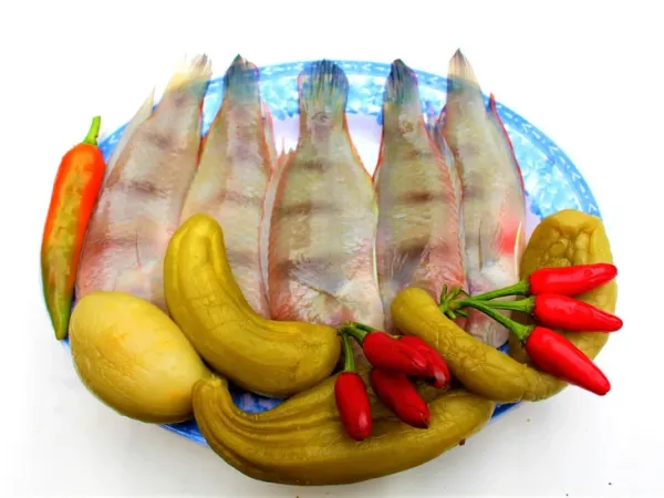 Đậm đà cá mó kho dưa - Ảnh 2.