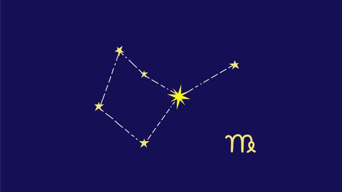 ILUSTRASI ZODIAK - Ilustrasi lambang zodiak Virgo.