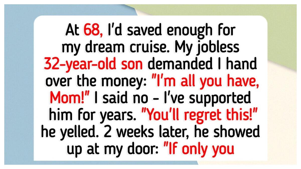 Ilustrasi dompet atau tumpukan uang tabungan yang menjadi sumber perdebatan keluarga ketika seorang anak meminta dana pensiun orang tuanya untuk biaya hidup.