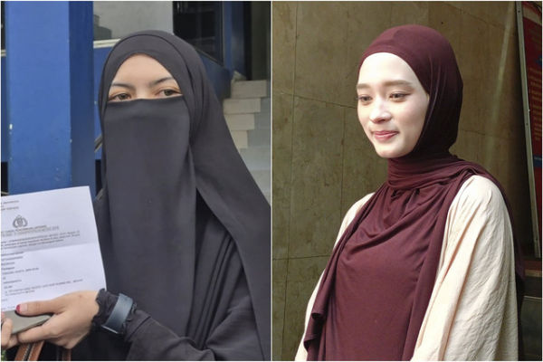 Wardatina&nbsp;Mawa (kiri) dan Inara Rusli (kanan). Foto: Dok. kumparan