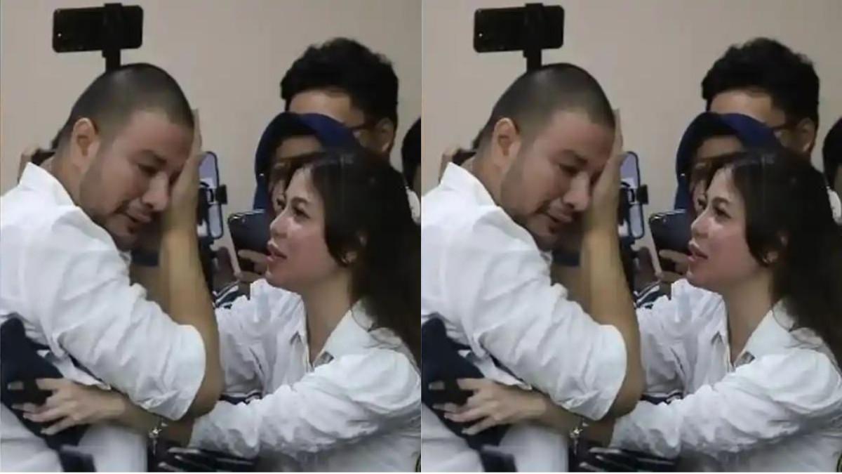 SIDANG AMMAR ZONI - Ammar Zoni menangis ketika sidang narkoba, mengaku ingin pulang ke rumah