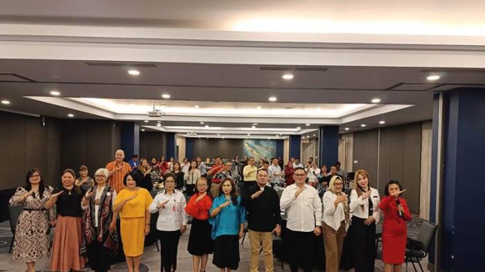 Ibadah syukur HUT ke-55 sekaligus perayaan Natal dan Tahun Baru ASITA Sulawesi Utara