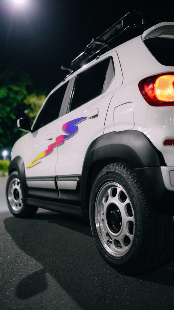 Hasil modifikasi Min Jimny dari bahan Suzuki S-Presso. Foto: Wijaya Motor Bali