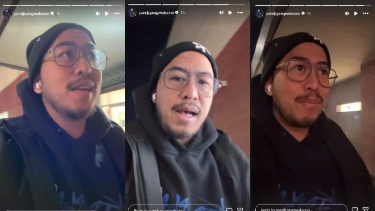 KONDISI PANDJI PRAGIWAKSONO - Pandji Pragiwaksono kabarkan kondisinya di New York, Amerika Serikat. Ia mengaku menerima banyak doa-doa baik.