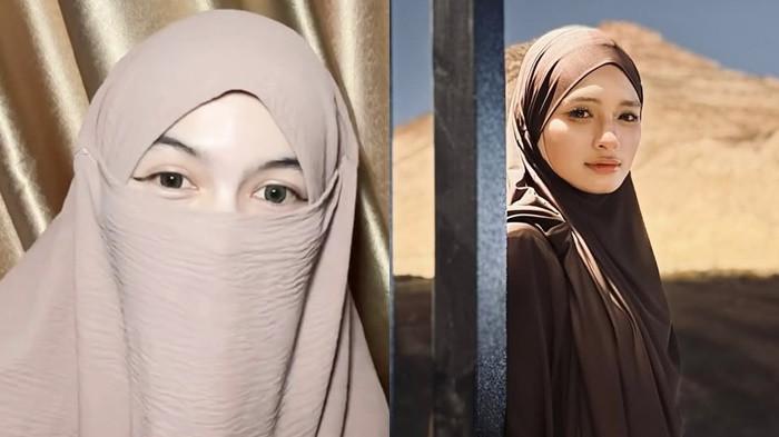 PESAN INARA RUSLI -  Kolase Wardatina Mawa (kiri) dan Inara Rusli (kanan). Inara Rusli memberi pesan khusus ke Wardatina Mawa.