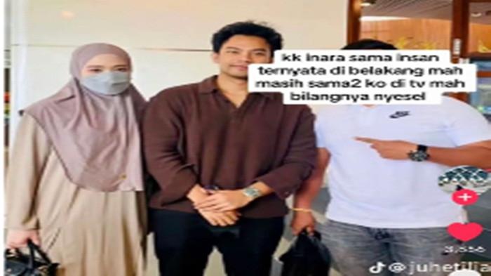 KETAHUAN - Tangkapan layar Instagram. Beredar foto Inara Rusli dan Insanul Fahmi masih bersama