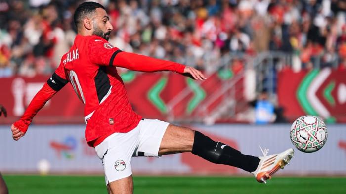 AKSI MO SALAH - Pemain Liverpool, Mohamed Salah, ketika memperkuat Timnas Mesir dalam pertandingan kedua Grup B Piala Afrika 2025 kontra Afrika Selatan di Stadion Adrar pada Jumat (26/12/2025). (Instagram Timnas Mesir - 27/12/2025)  (Federasi Sepak Bola Mesir)