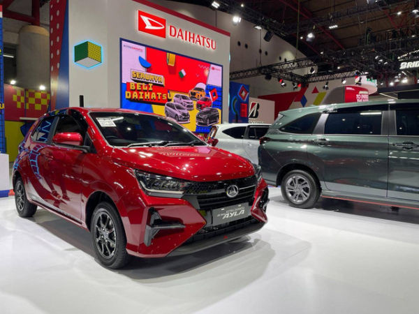 Daihatsu Ayla di IIMS 2024. Foto: Sena Pratama/kumparan