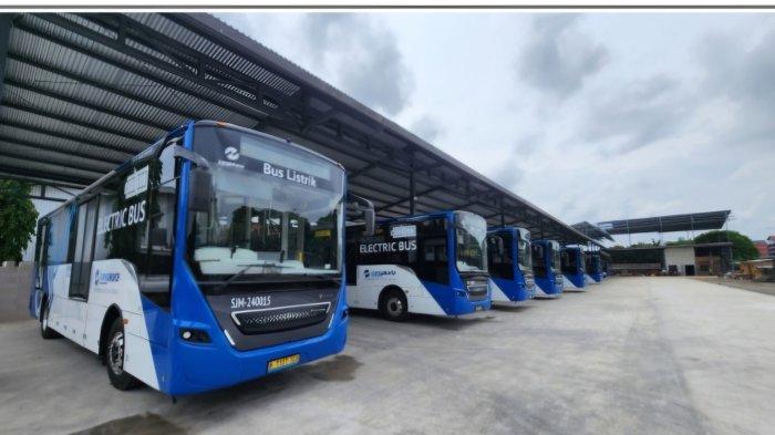 20 unit bus listrik Transjakarta buatan karoseri lokal yang bakal mulai mengaspal di awal tahun 2025 ini.