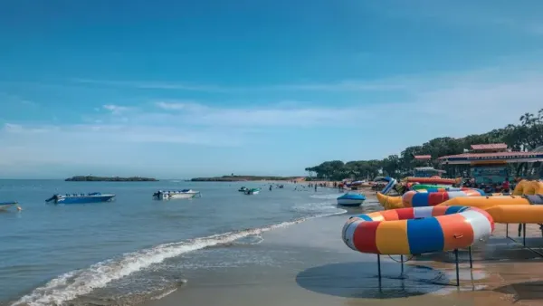 Diu's Portuguese architecture shines beautifully along the quiet coast.