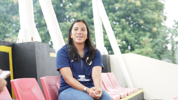 Maulina Novryliani, asisten pelatih Timnas Wanita Indonesia. Foto: Agri Perdana/kumparan