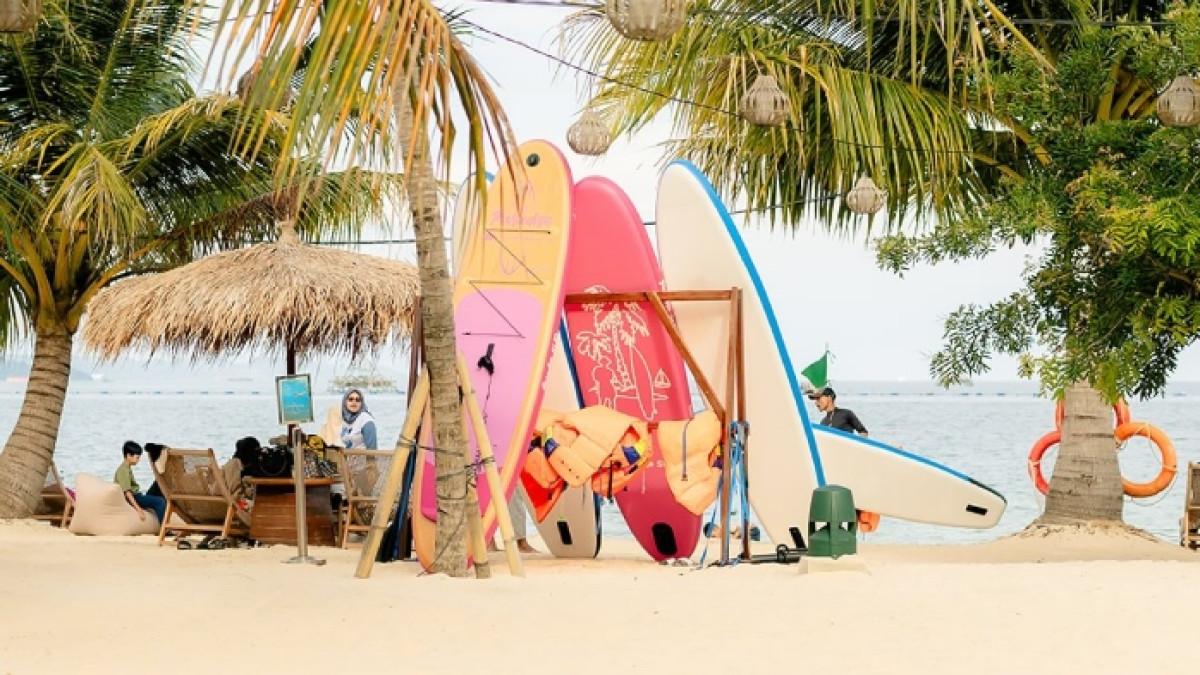 Kyokko Beach, tempat wisata hits di Lampung untuk liburan akhir pekan.