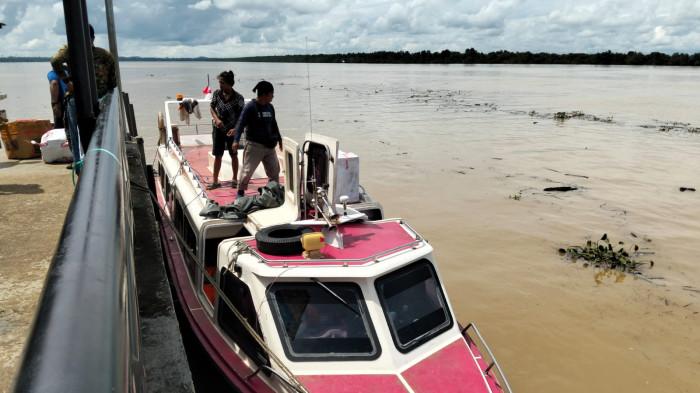 TRANSPORTASI AIR - Speedboat reguler rute Tana Tidung-Tarakan dijadwalkan berangkat melalui Pelabuhan Keramat Tideng Pale, Kalimantan Utara Selasa (2/12/2025).