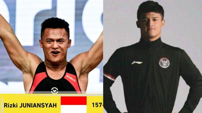 Ingat Rizki Juniansyah, atlet angkat besi?