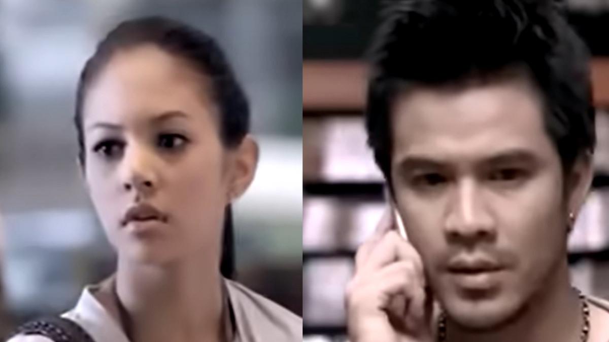 VIRAL BROKEN STRINGS - Kolase potret Aurelie dan Roby Tremonti dalam iklan lama mereka