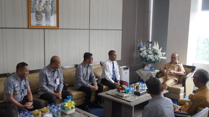 audiensi kemenkum sulbar dengan SDK