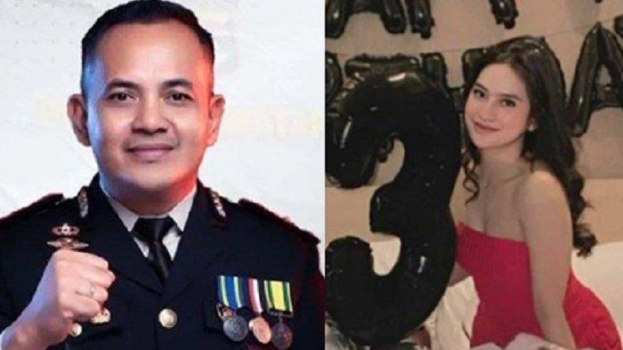 KASUS PEMBUNUHAN POLISI -- (kiri) Kompol Yogi / (kanan) Misri Puspitasari || Kompol Yogi dan Misri menjadi tersangka dalam kasus pembunuhan Brigadir Nurhadi. Misri merupakan wanita yang disewa Kompol Yogi untuk menemani pesta di Vila di Gili Trawangan