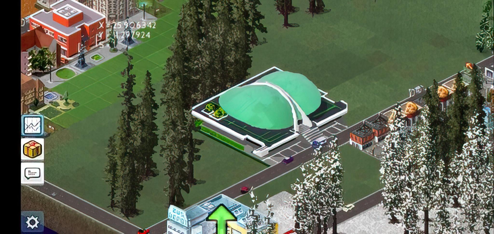 PLUGIN THEOTOWN - Tangkap Layar Plugin TheoTown Bertema Gedung DPR yang diunduh pada Selasa (13/1/2026)