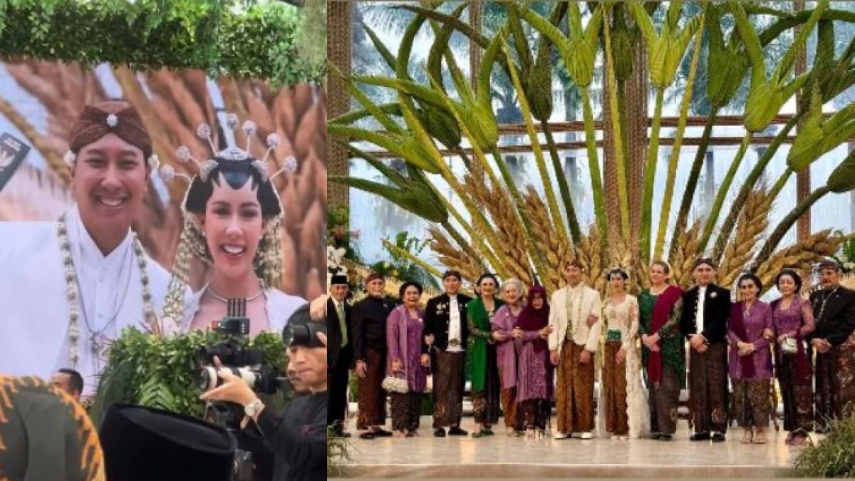 PERNIKAHAN DARMA MANGKULUHUR - Darma Mangkuluhur dan Patricia Schuldtz resmi menikah pada hari Minggu (11/1/2026) kemarin, Tata Cahyani bersanding dengan Tommy Soeharto.