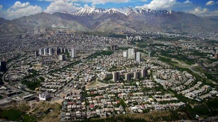 Penampakan kota Teheran
