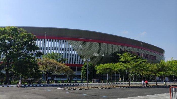 Stadion Manahan, tempat jogging favorit di Kota Solo, Jawa Tengah.