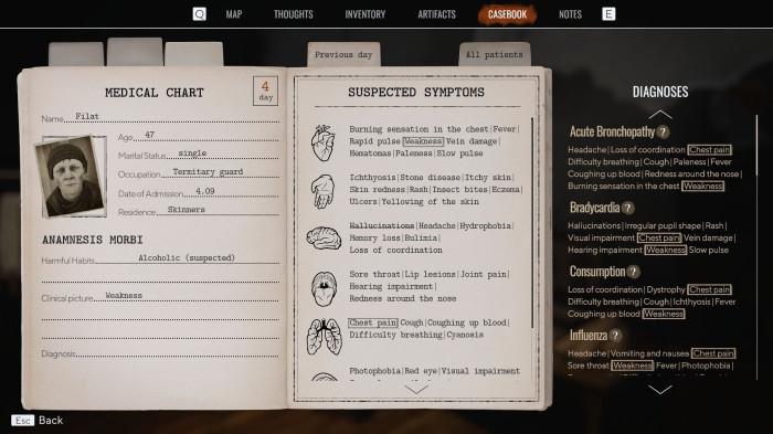 Gameplay Pathologic 3 Investigasi