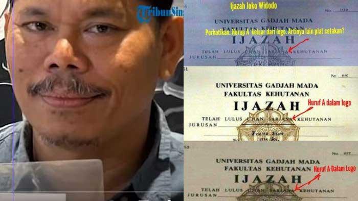 IJAZHA JOKOWI - (kiri) Bonatua Silalahi yang Juga Ngaku Kantongi Salinan Ijazah Jokowi selain Roy Suryo.