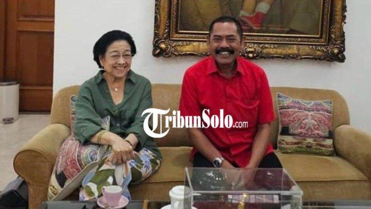 FX Rudy bertemu dengan Megawati