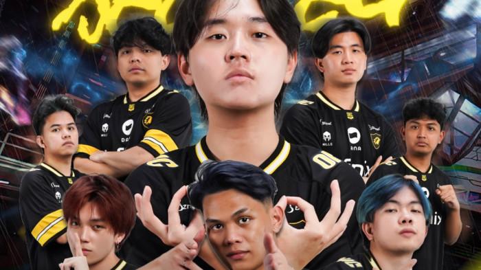 ONIC ESPORTS - Roster ONIC di turnamen Mobile Legends Games of The Future 2025 yang digelar di Abu Dhabi pada Desember 2025.