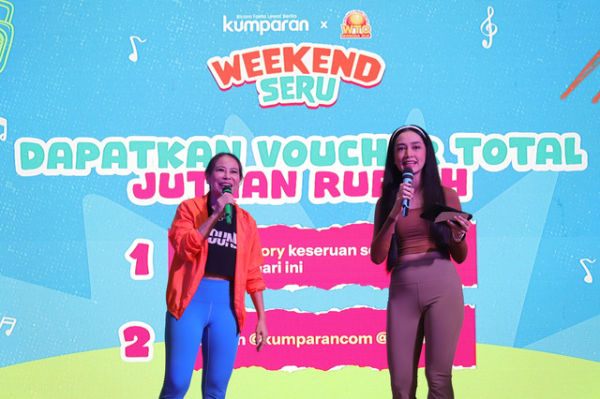 Suasana kumparan Weekend Seru. Foto: kumparan