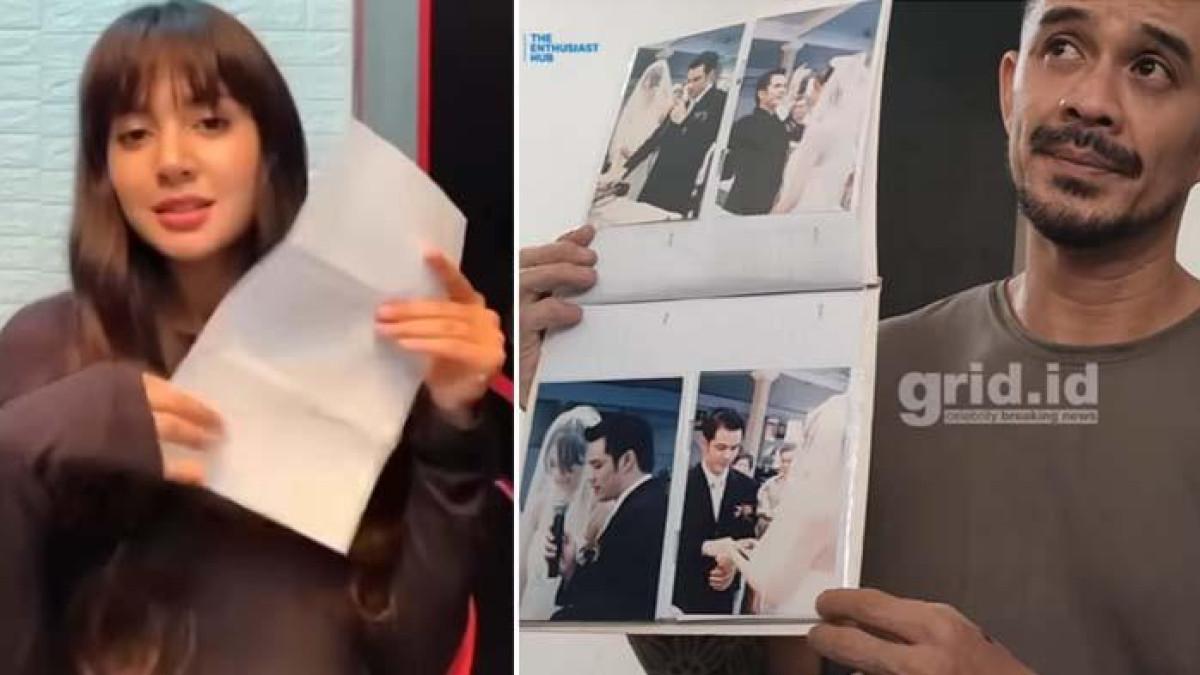 ROBY VS AURELIE: Roby Tremonti menggelar konferensi pers hari ini, Selasa (13/1/2026). Ogah kalah dari Aurelie Moeremans yang pegang surat sakit dari gereja, Roby Tremonti bongkar foto-foto pernikahannya dengan Aurelie tahun 2011.