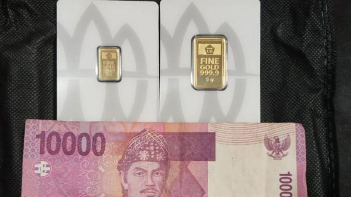 HARGANYA ANJLOK- Harga emas Antam Logam Mulia pada 9 Januari 2026 terpantau anjlok Rp 14.000 per gram. Kini harganya menjadi Rp 2.570.000 per gram.