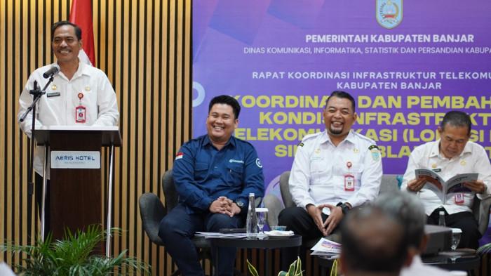 Rapat Koordinasi Infrastruktur Telekomunikasi yang digelar di Hotel Aeris Banjarbaru 01