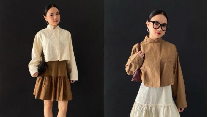 Outer minimalis warna earthy bikin kesan timeless dan mudah dipadukan, harga mulai Rp 100 ribu.