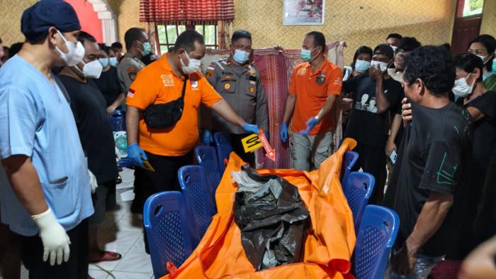PENEMUAN - Warga Kampung Bukide, Kecamatan Tabukan Selatan, Kabupaten Kepulauan Sangihe digegerkan dengan penemuan sesosok mayat perempuan dalam kondisi tidak utuh di Sungai Balane, Kamis (15/1/2026) sekitar pukul 04.00 Wita.
