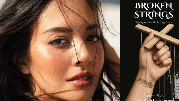 BUKU AURELIE MOEREMANS - Aurelie Moeremans bercerita pada Tribunnews.com tentang Broken Strings, buku yang ramai jadi buah bibir karena ungkap sisi kelamnya di masa lalu.
