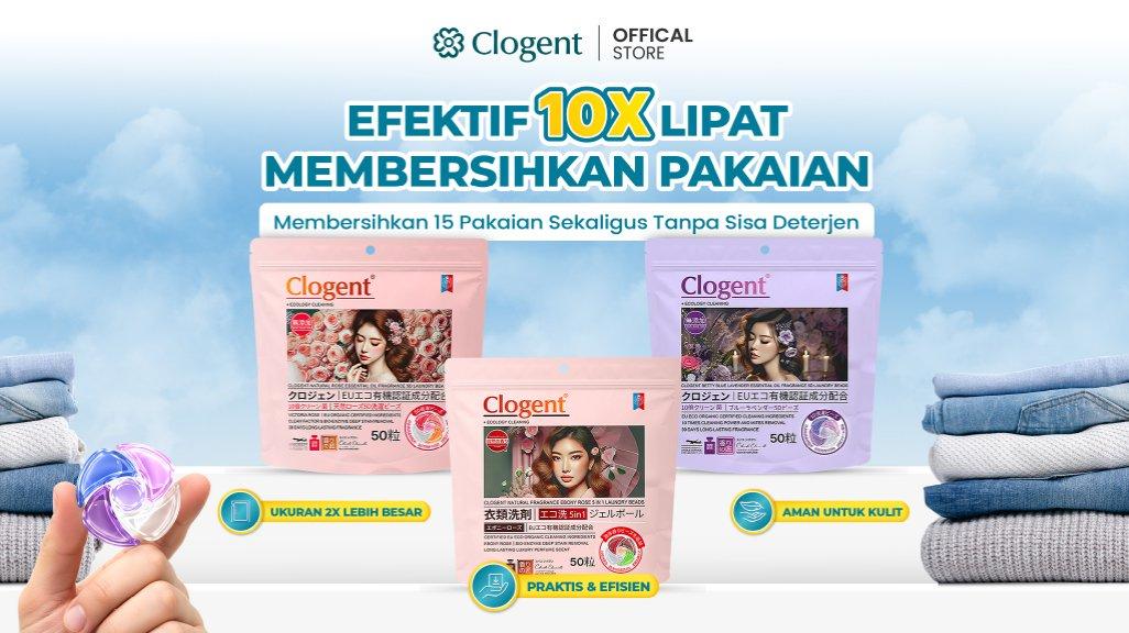 Deterjen Kapsul Laundry Pods Clogent.