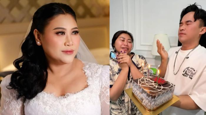 MOMEN ULTAH - Kolase komedian Boiyen dan momen ultah bersama Anward BAB dicapture Sabtu (10/1/2026).