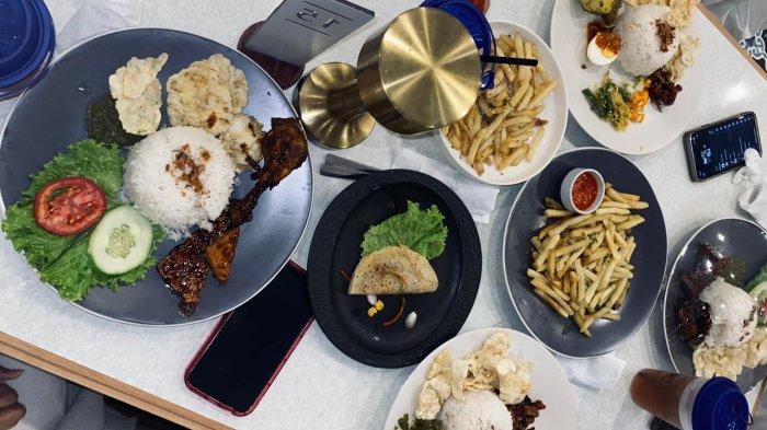 KAFE- Penampakan kafe Dream n Dine yang berlokasi di Jalan Nipah, Berok Nipah, Kecamatan Padang Barat, Kota Padang.