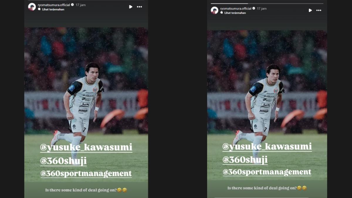 Respons Ryo Matsumura saat ramai dikaitkan dipinjamkan oleh Persija Jakarta