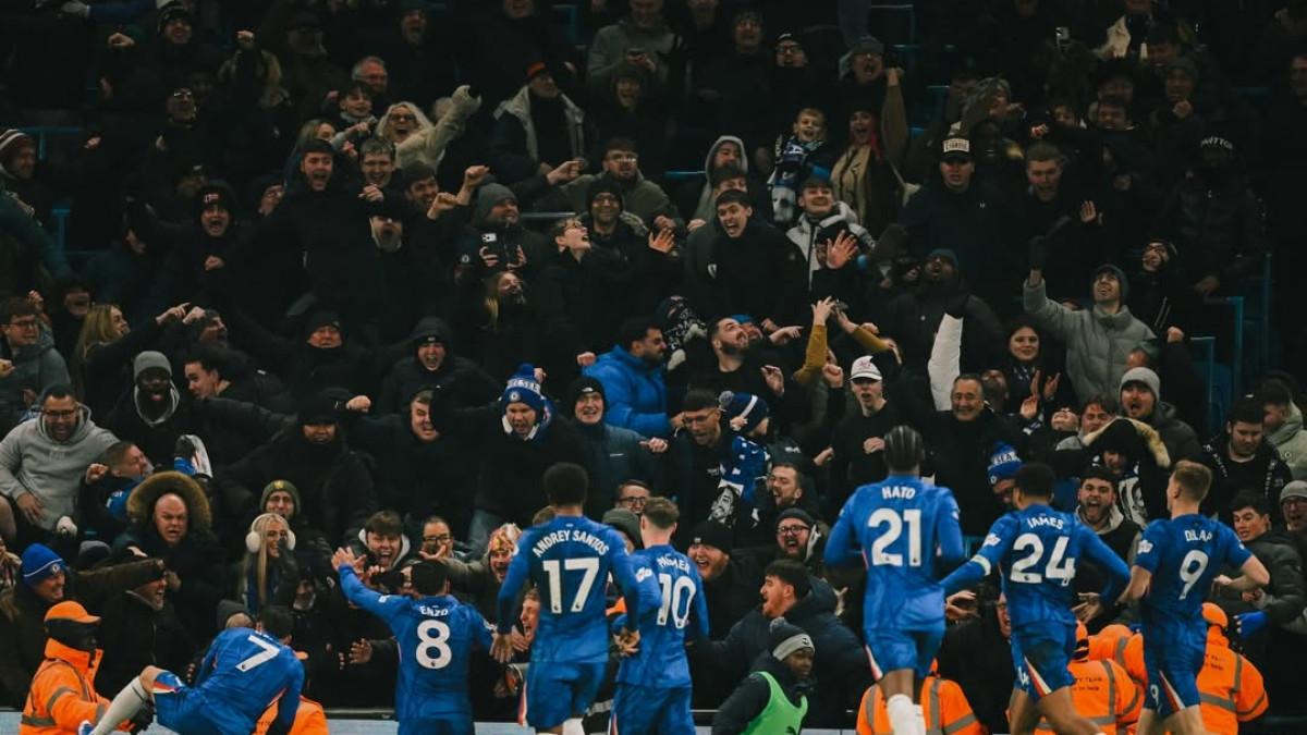 CHELSEA - Chelsea saat melawan Manchester City dalam Premier League pada Senin (5/1/2026).