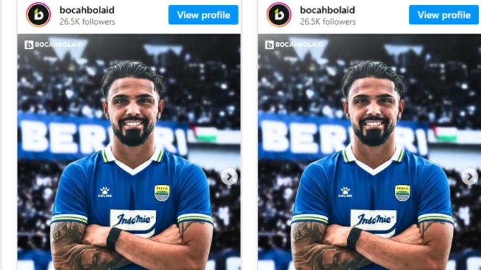 DIKAITKAN PERSIB - Sosok Joao Tavares, Nama ini tiba-tiba jadi perbincangan di dunia maya. Hal ini karena striker asal Brasil ini santer menjadi bidikan klub-klub Super League.