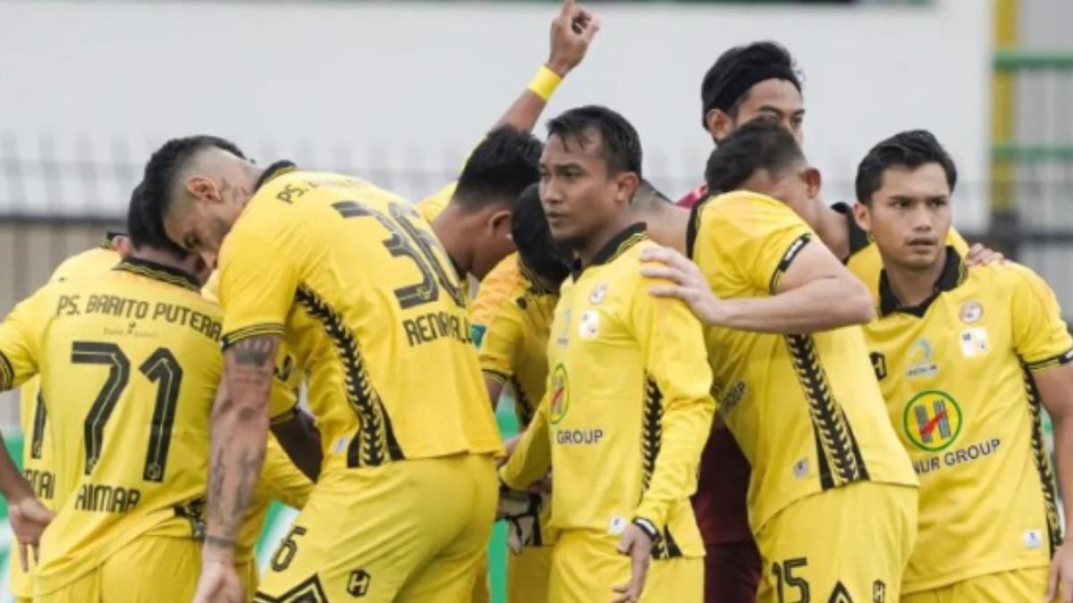 Skuad Barito Putera di paruh kedua Championship