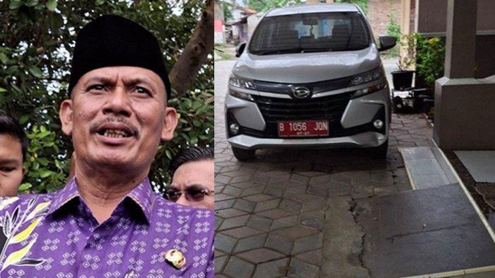 MOBIL KADES KOHOD - (kiri) Kepala Desa Kohod, Arsin saat meninjau area laut yang memiliki SHGB dan SHM, di Desa Kohod, kabupaten Tangerang, Banten, Jumat (24/1/2025). (kanan) Suasana kediaman Kepala Desa Kohod, Arsin bin Asip di Kampung Kohod, Desa Kohod, Kecamatan Pakuhaji, Kabupaten Tangerang, Selasa (28/1/2025).