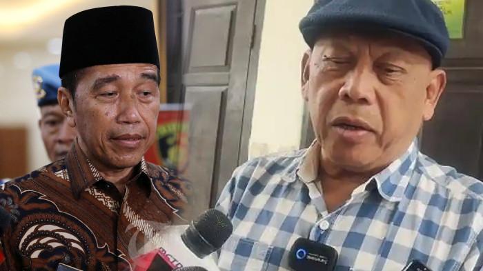 POLEMIK IJAZAH JOKOWI - Presiden ke-7 RI Joko Widodo alias Jokowi (KIRI) memberikan keterangan kepada wartawan di Gedung Bareskrim Mabes Polri, Jakarta, Selasa (20/5/2025). Aktivis Eggi Sudjana (KANAN) ketika memberika keterangan kepada pers. Polisi diketahui menerbitkan Surat Perintah Penghentian Penyidikan (SP3) bagi Eggi dan tersangka lainnya Damai Hari Lubis atas kasus tudingan ijazah palsu Jokowi.