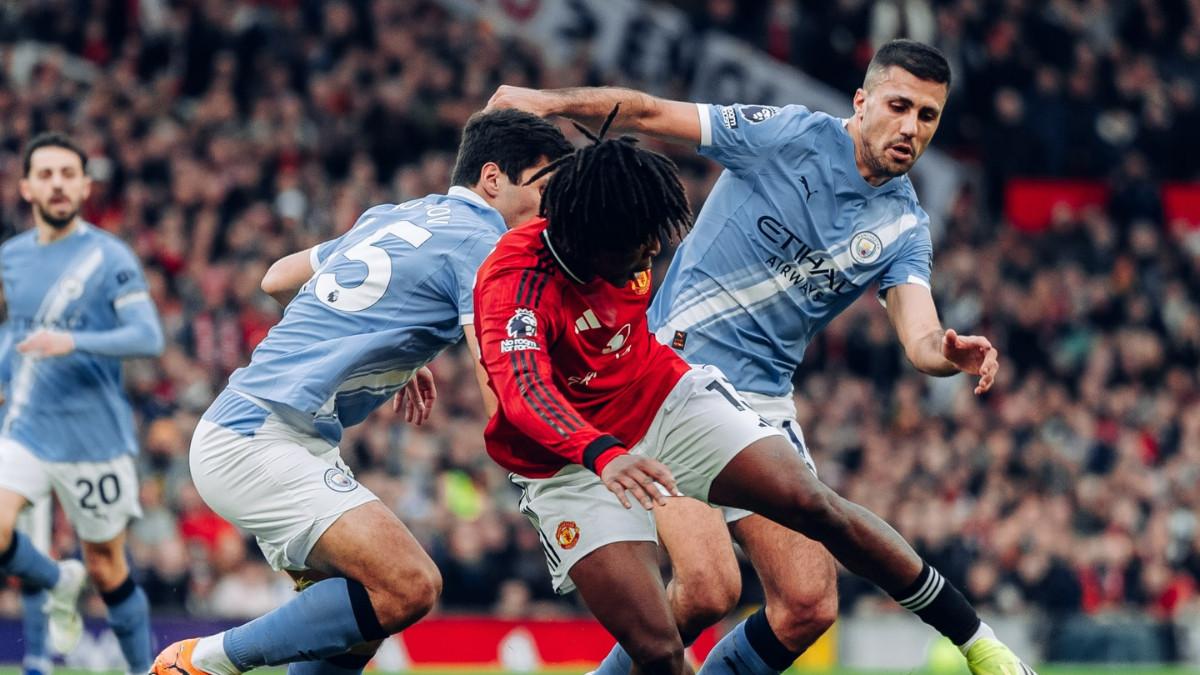 LIGA INGGRIS - Cuplikan laga Manchester United vs Manchester City dalam lanjutan Premier League 2025/2026 di Stadion Old Trafford, Sabtu, 17 Januari 2026.