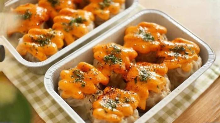 Kuliner dimsum mentai.