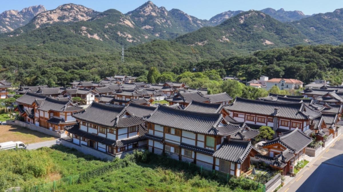 Eunpyeong Hanok Village di Korea Selatan, cocok dikunjungi saat liburan musim dingin.